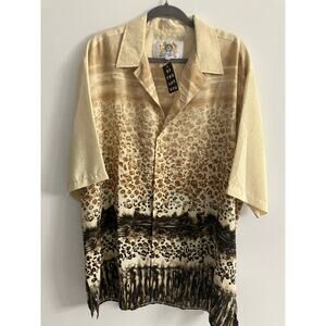 Live Collection Button Down Shirt Size XXL